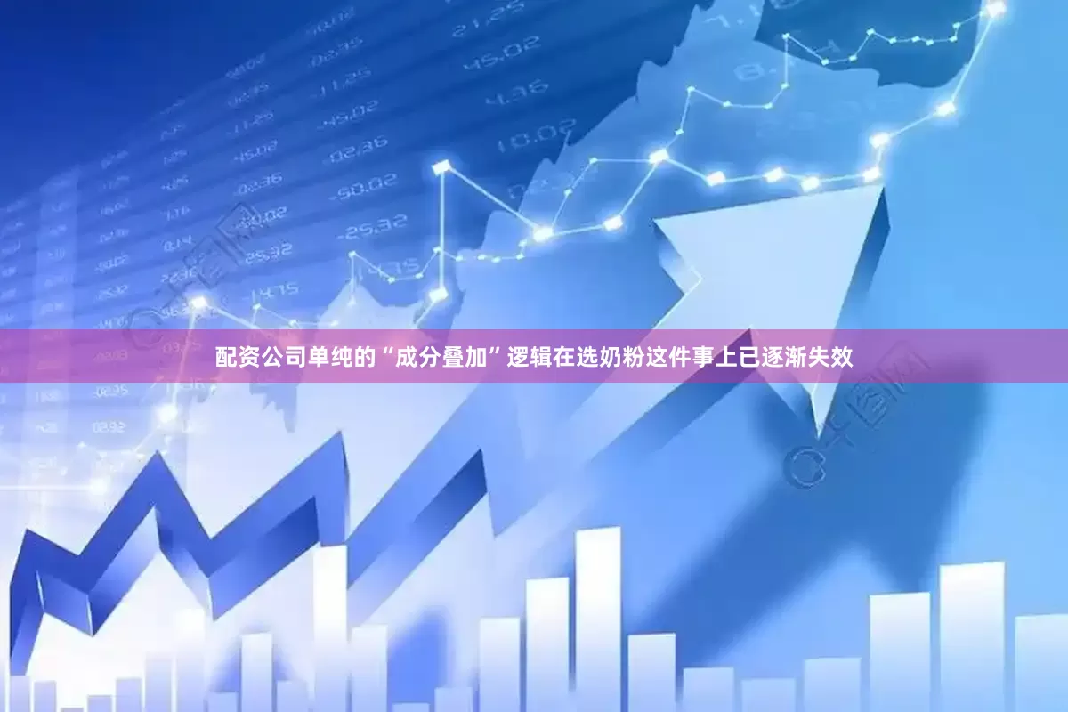配资公司单纯的“成分叠加”逻辑在选奶粉这件事上已逐渐失效